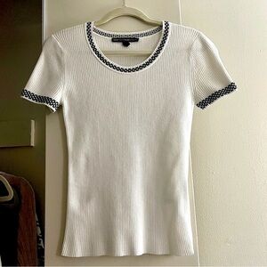 WHBM short sleeve sweater top